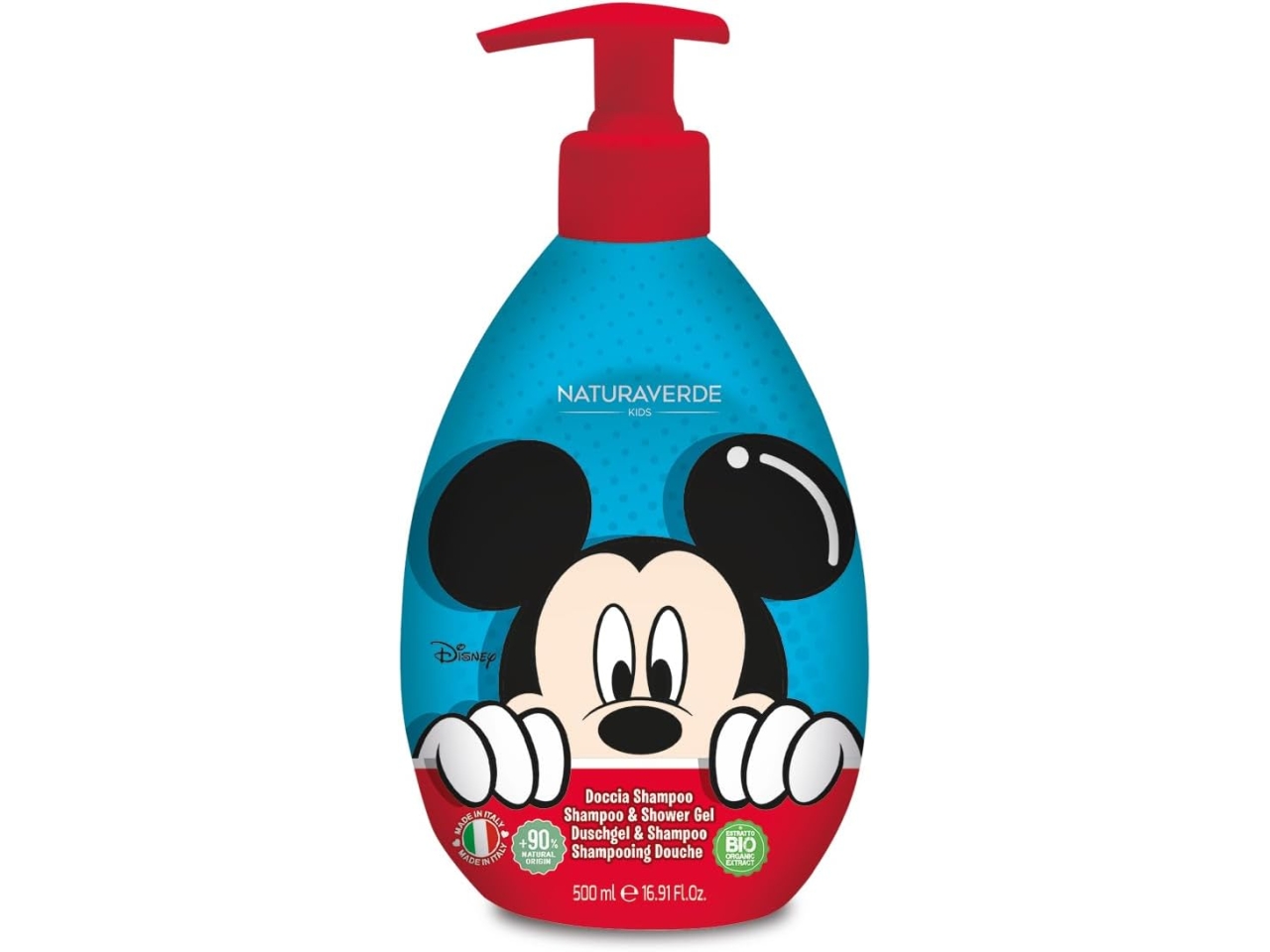 MICKEY/PLUTO DOCCIA SHAMPOO 500ml