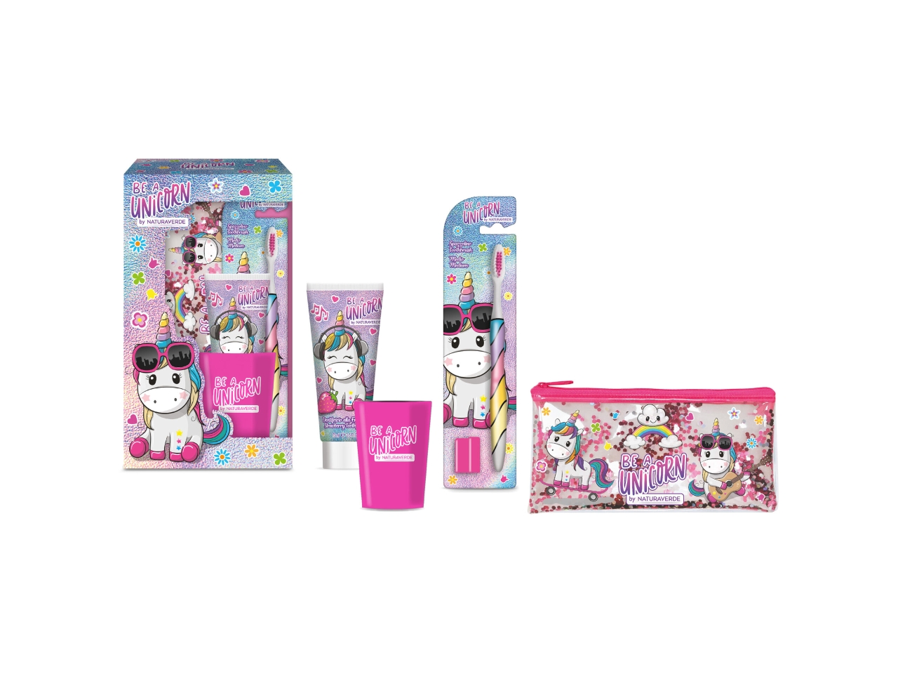 BE A UNICORN SET REGALO IGIENE DENTALE