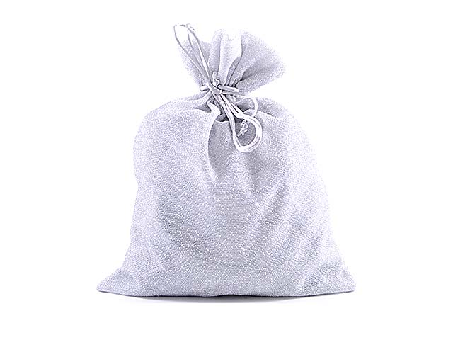 SACCHETTO GLITTER 23×30.5cm ARGENTO 18564 SACCHETTO GLITTER 23×30.5cm ARGENTO 18564