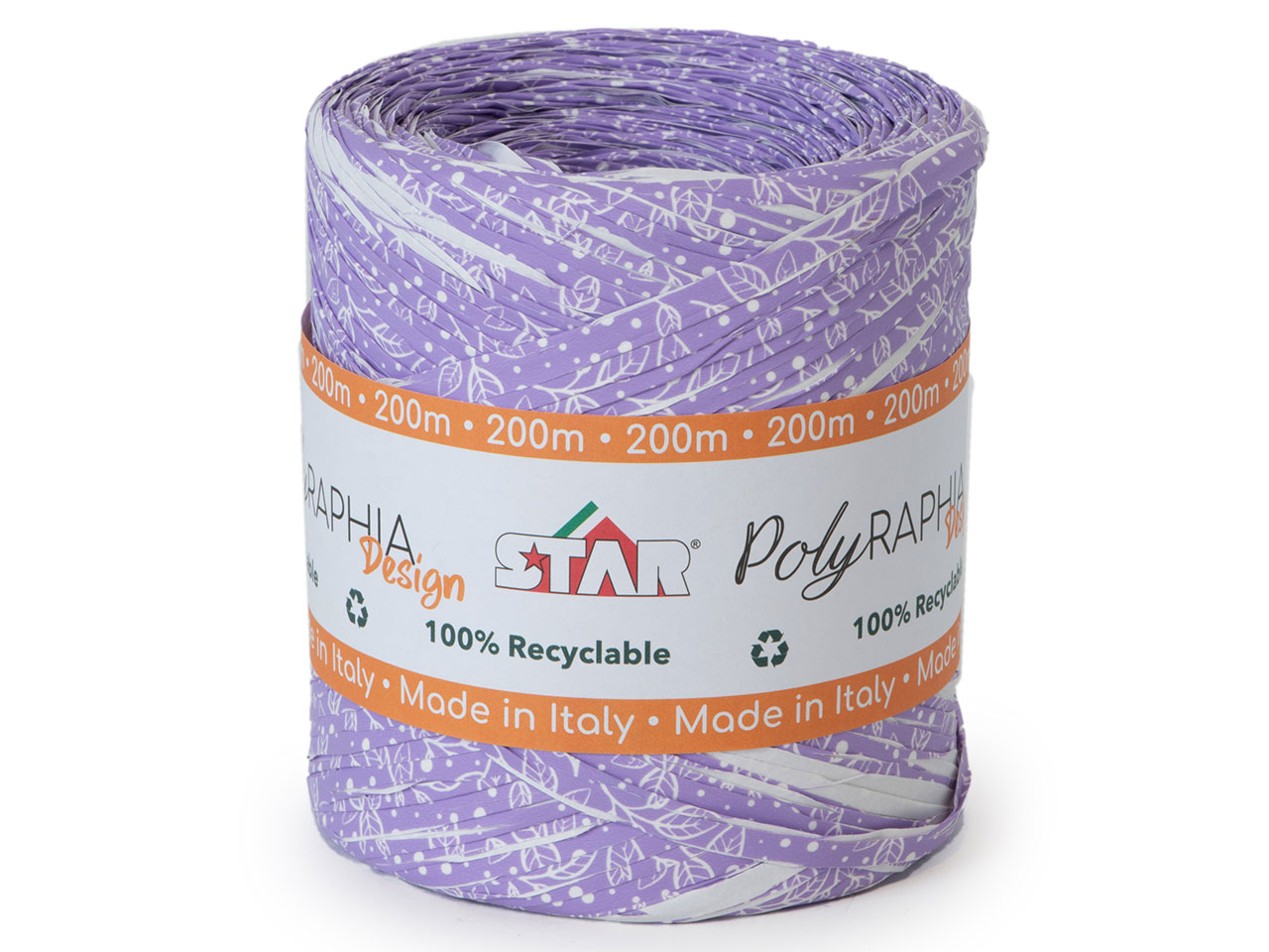 RAPHIA 15MMX200M HOLLY TAP.LILLA 701