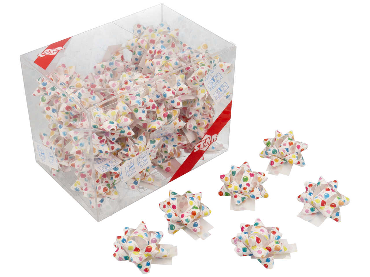 COCCARDE 10MM DECORO BALLONS 50PZ 902