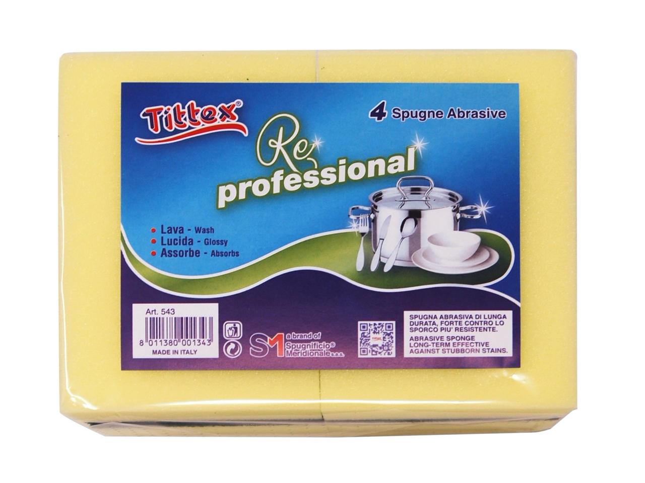 SPUGNE RE-PROFESSIONAL 4PZ 543-20