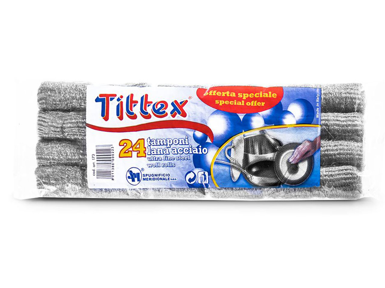 RETINA TAMPONI 24 ROTOLI TITTEX  173