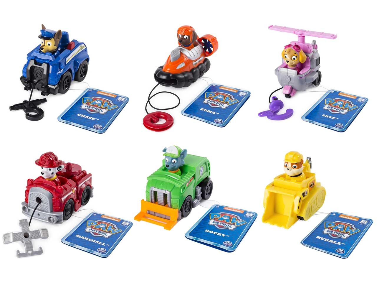 PAW PATROL VEICOLI RESCUE RACERS ASS  6040907