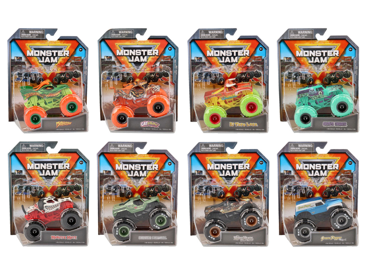 MONSTER JAM VEICOLO 1:64 MODELL 6044941 MONSTER JAM VEICOLO 1:64 MODELL 6044941