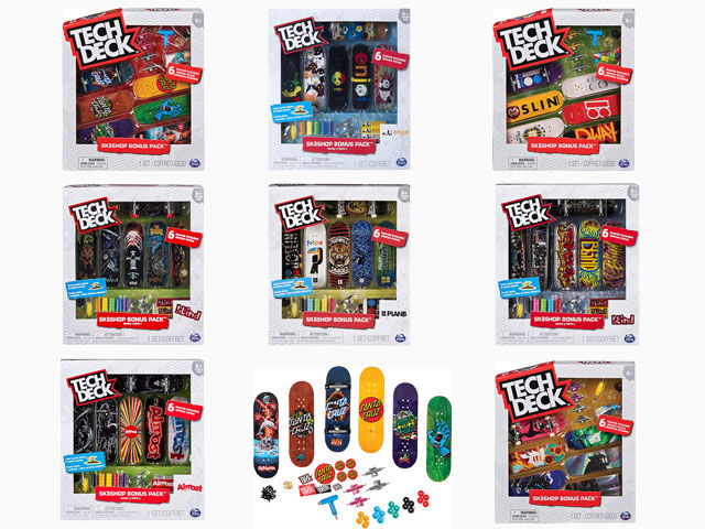 TECH DECK SKATE BONUS PACK 6028845