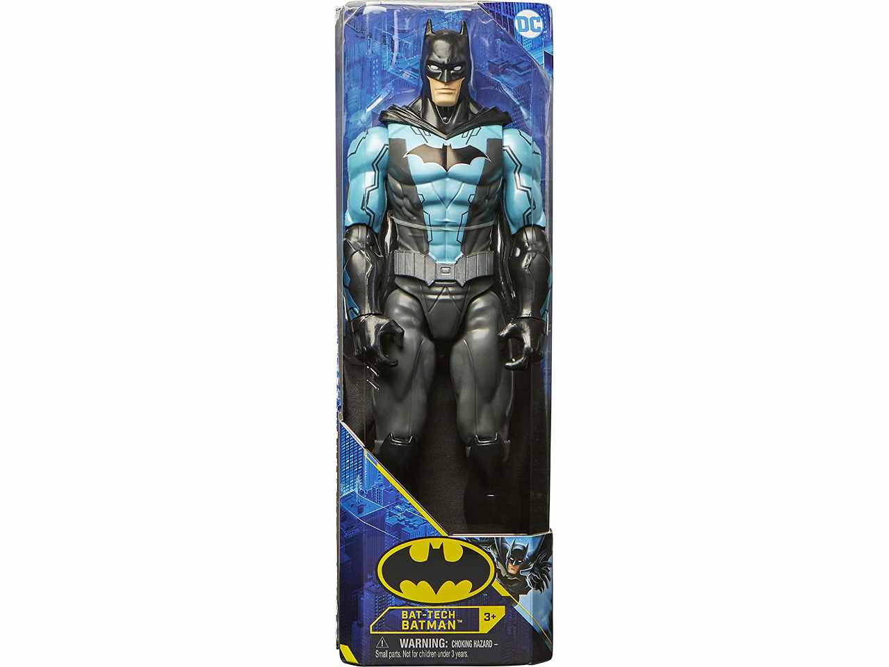 BATMAN PERSONAGGIO TECH AZZURRO 30cm 6064479