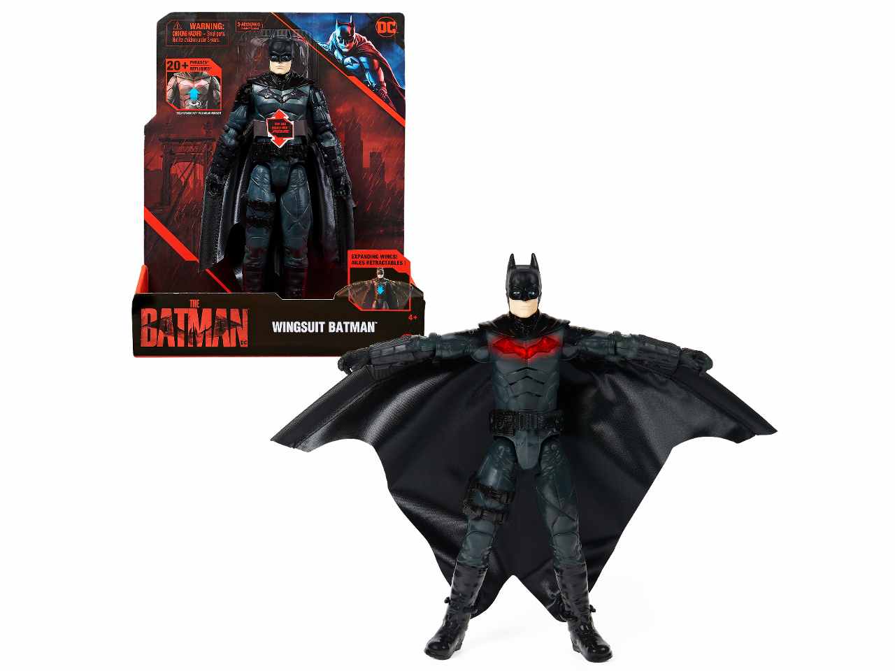 BATMAN MOVIE PERS.BATMAN DELUXE 30cm 6060523