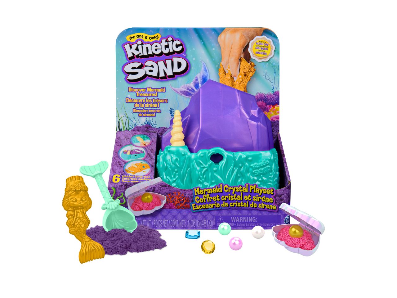 KINETIC SAND PLAYSET CRISTALLO 6064333