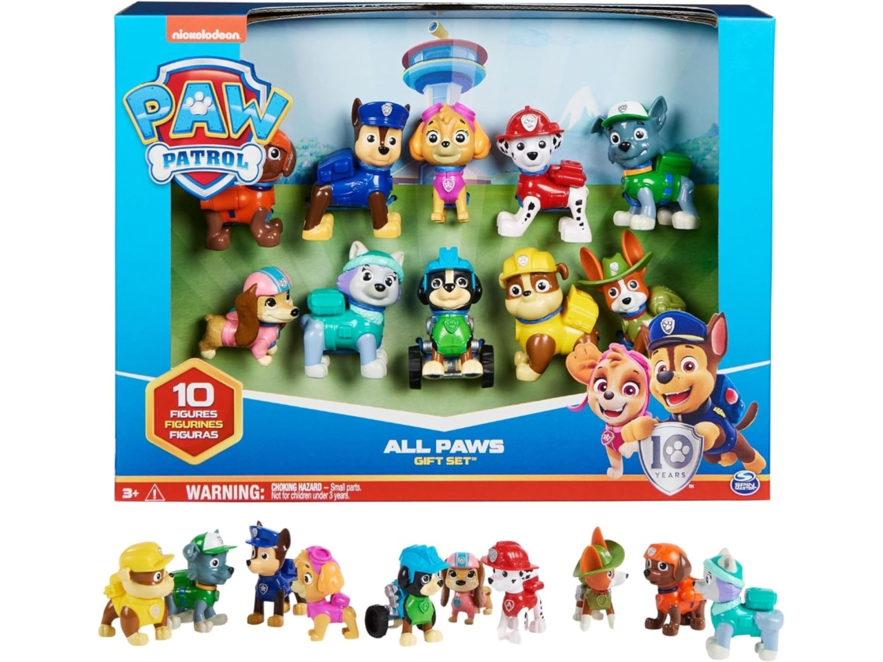PAW PATROL ALL PAWS SET DA 10 PERSONAGGI 6065255 PAW PATROL ALL PAWS SET DA 10 PERSONAGGI 6065255