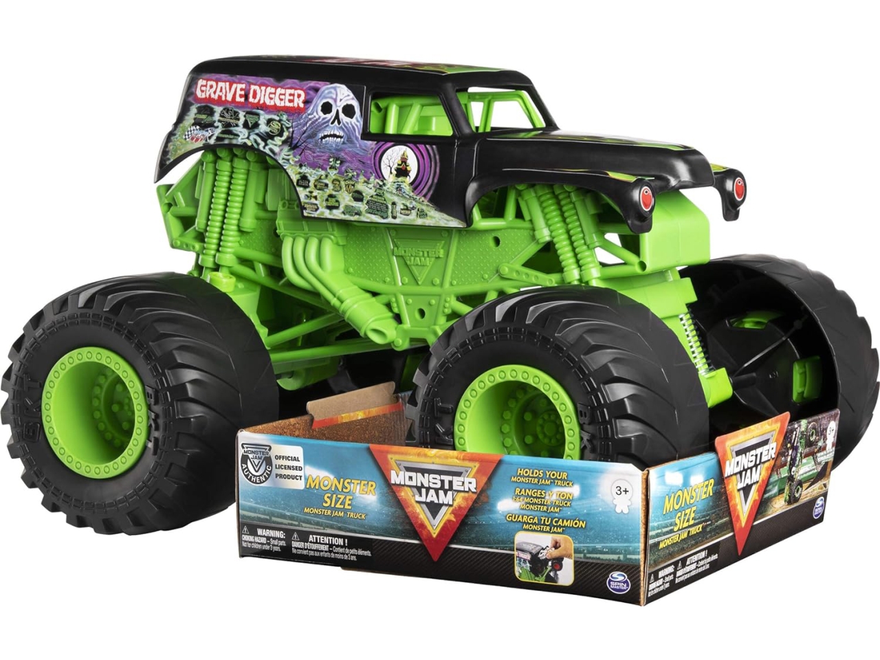 MONSTER JAM GRAVE DIGGER 1:10 6053036 $ MONSTER JAM GRAVE DIGGER 1:10 6053036 $