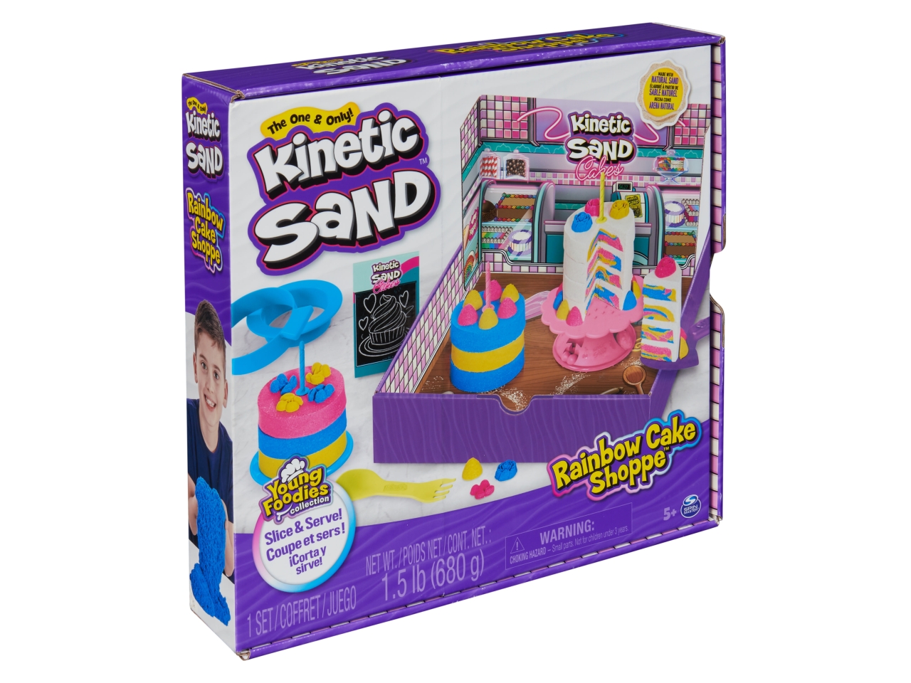 KINETIC SAND TORTE ARCOBALENO 6068029 KINETIC SAND TORTE ARCOBALENO 6068029