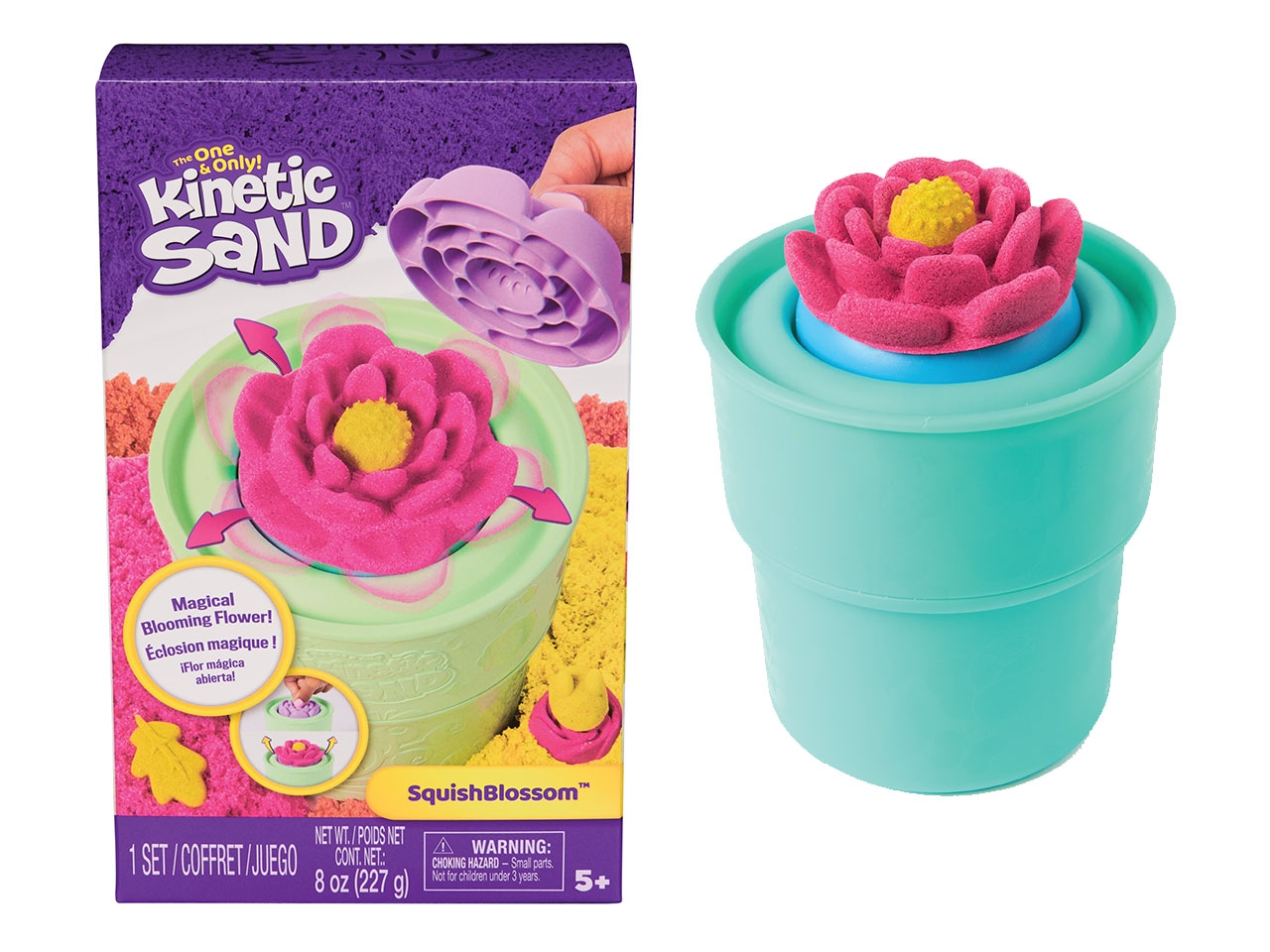 KINETIC SAND SQUISH BLOSSOM FIO 6071548 KINETIC SAND SQUISH BLOSSOM FIO 6071548