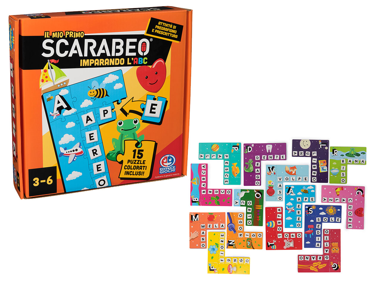 SCARABEO IMPARANDO L’ABC PUZZLE 6072018
