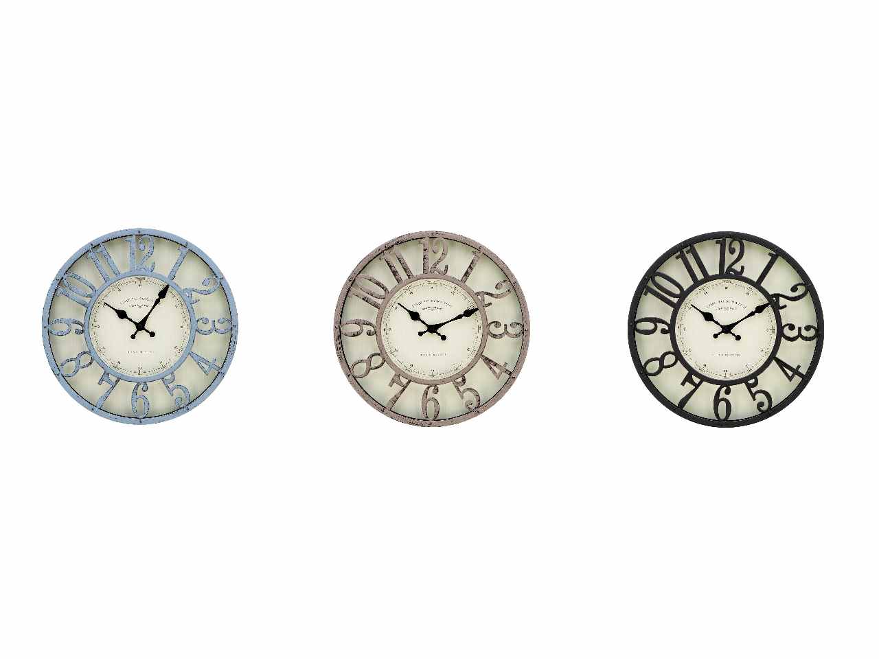 OROLOGIO DA PARETE D31cm ASS.72851