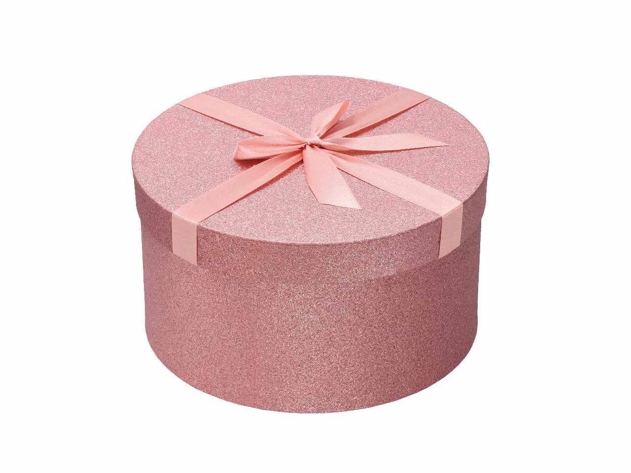 SCATOLA TONDA CON NASTRO ROSA D.2 69093 SCATOLA TONDA CON NASTRO ROSA D.2 69093