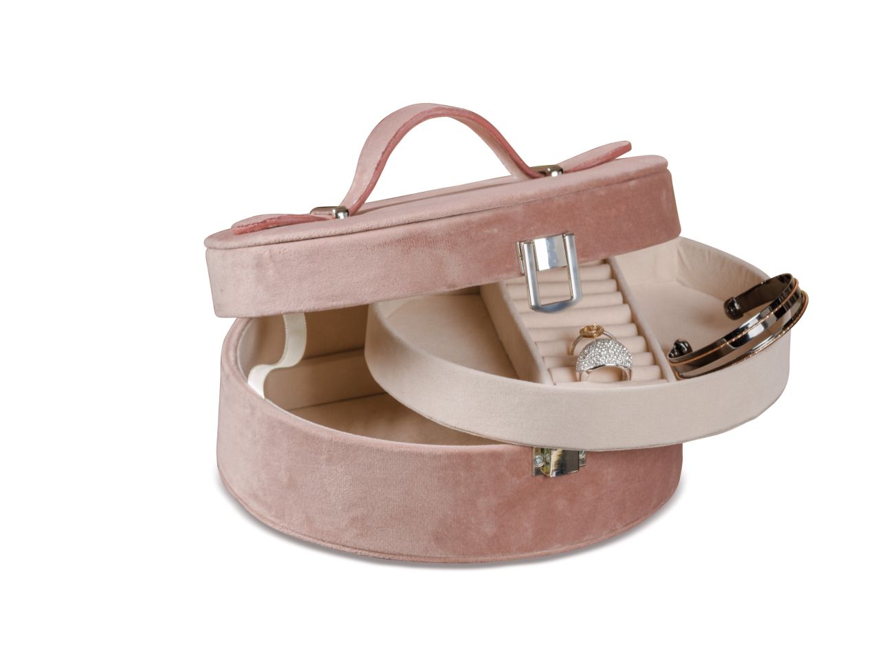 PORTAGIOIE DI VELLUTO 19X18X ASS. 66372