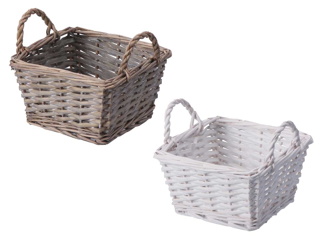 CESTINO QUADRATO BEJA 18X16H.9CM 102624