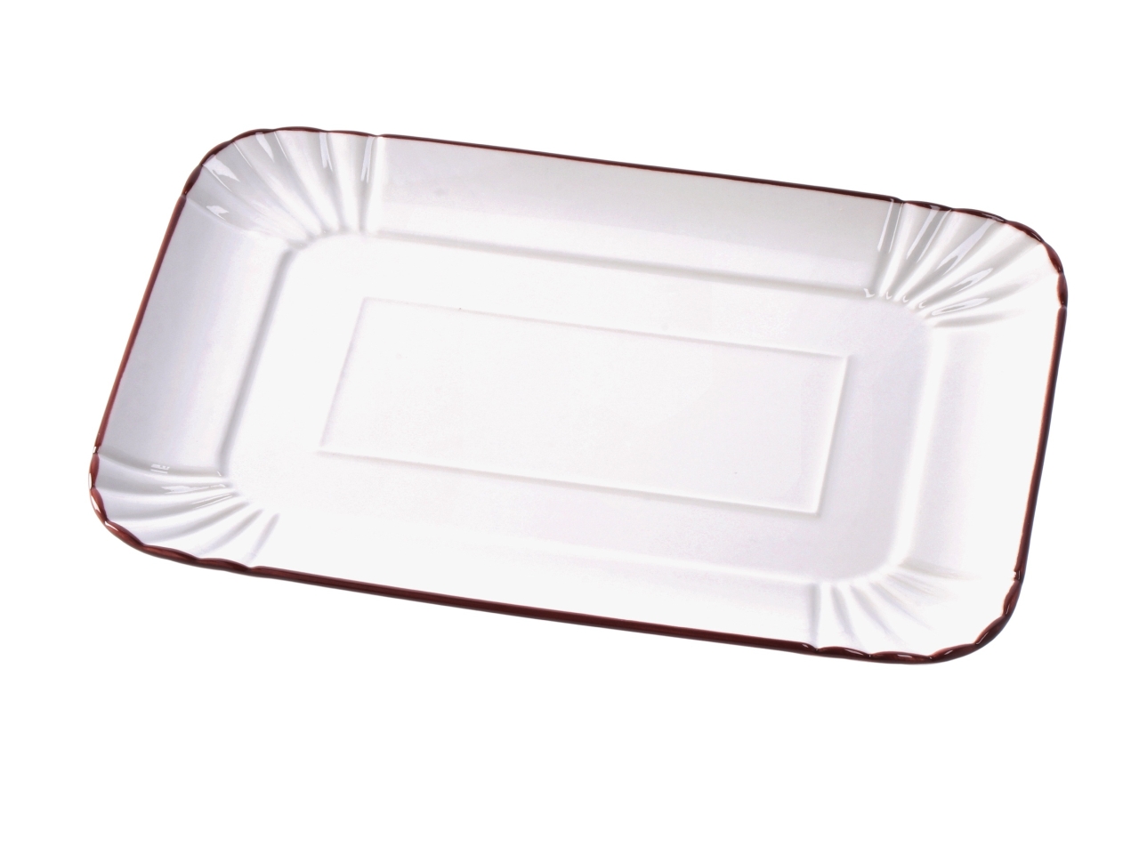 VASSOIO PORC.26,5X19XH.1,5CM 103332 VASSOIO PORC.26,5X19XH.1,5CM 103332