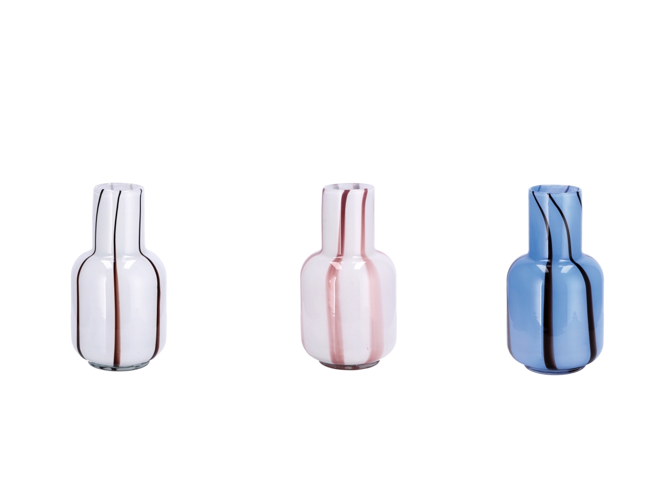 VASO DI VETRO JONES D.13XH.24CM 109330 VASO DI VETRO JONES D.13XH.24CM 109330