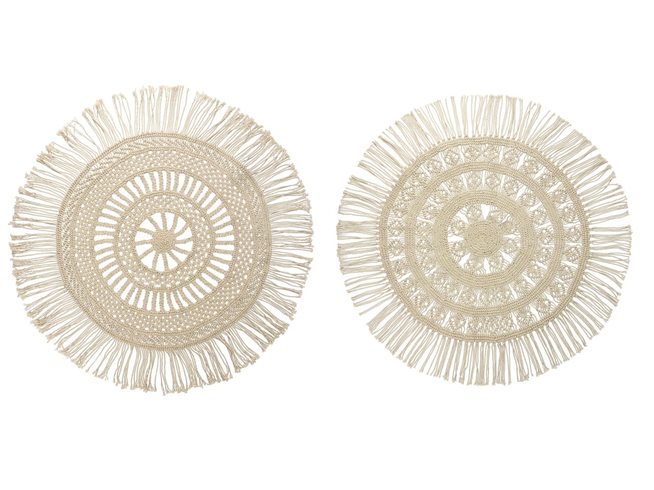 TAPPETO ROTONDO IN COTONE D.90CM 89931