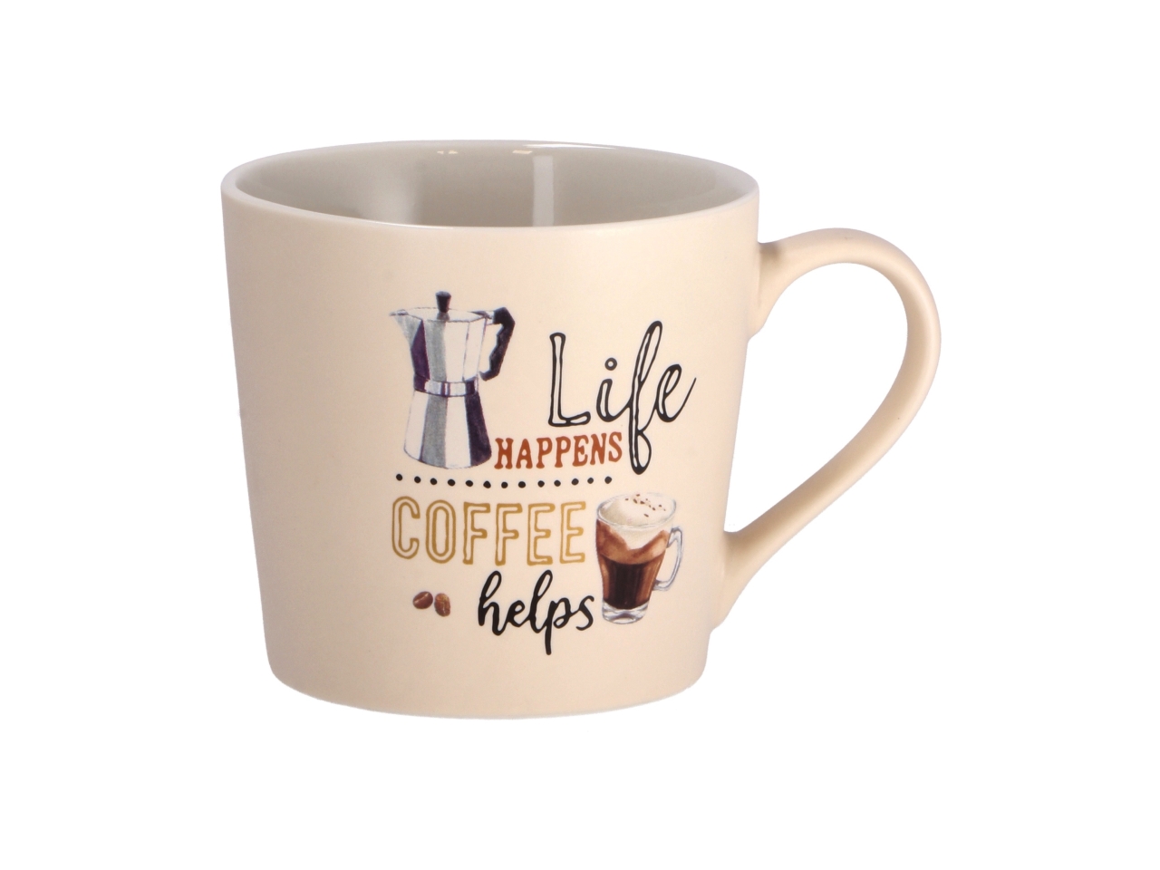 TAZZA IN PORCELLANA 10X9 400ML 107018