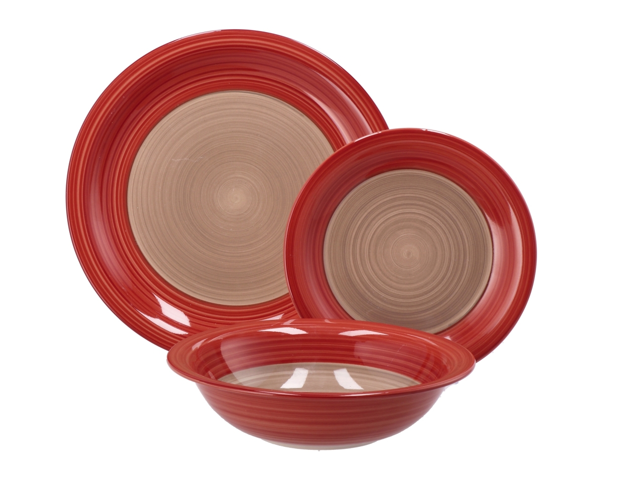 SERVIZIO PIATTI CERAMICA 18PZ R. 110961 SERVIZIO PIATTI CERAMICA 18PZ R. 110961