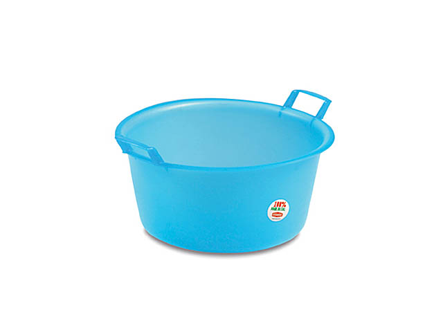 BACINELLA TONDA D.40 AZZURRO 28400