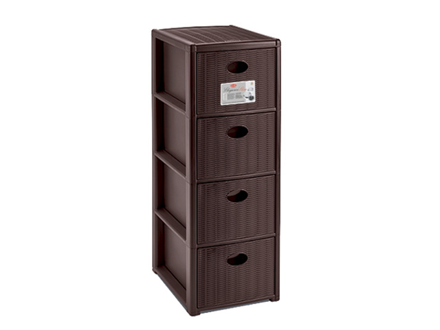 ELEGANCE CASSETTIERA 4C MOKA 30302 ELEGANCE CASSETTIERA 4C MOKA 30302