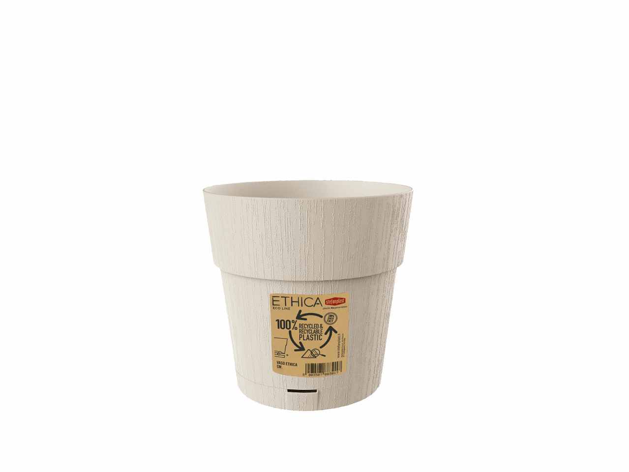 VASO ETHICA D.15XH.15CM GESSO 68000