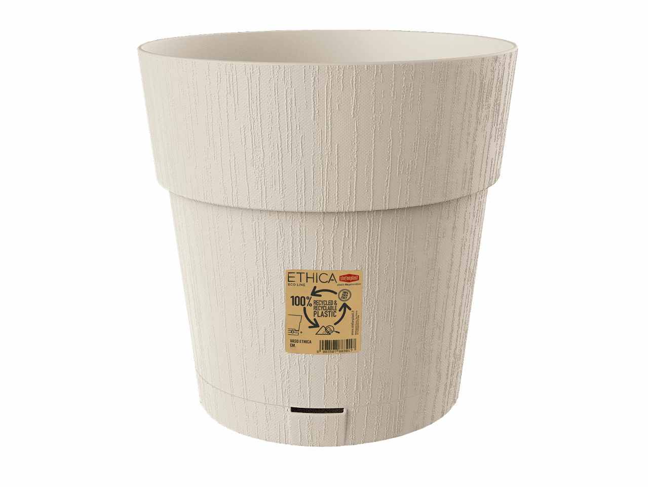 VASO ETHICA D.30XH.29CM GESSO 68150 VASO ETHICA D.30XH.29CM GESSO 68150