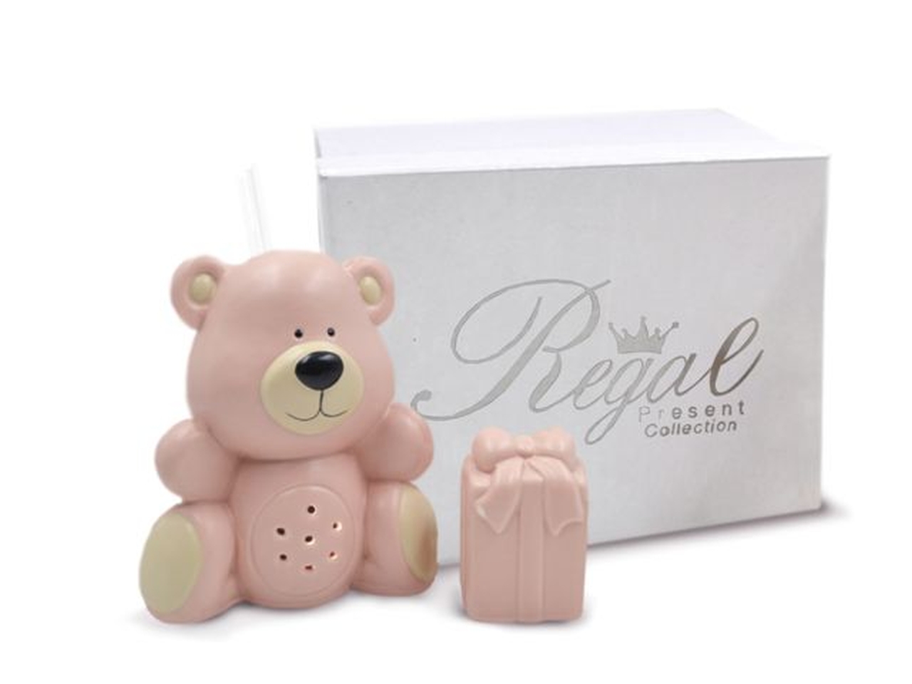 ORSETTO CER.GR.ROSA CM.15X18X8 C1845P