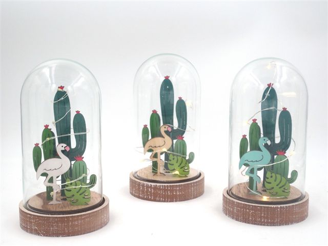 SFERA VETRO CACTUS XD10788