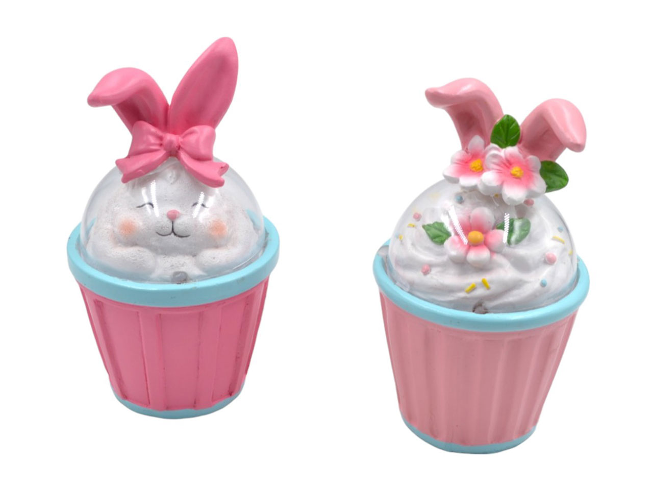 CESTINO CONIGLIO LUCE 15CM B23