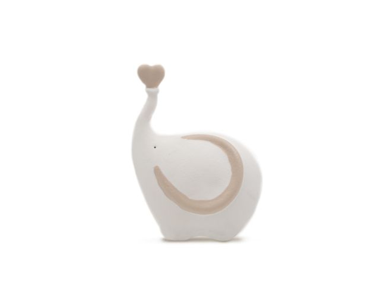 ELEFANTE PORCELLANA C/LUCE 16X18CM K202