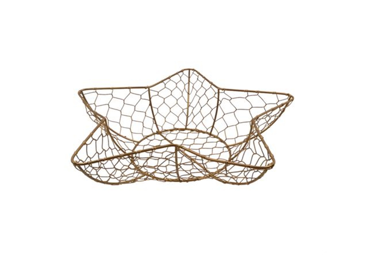 CESTINO MET.STELLA 38CM ORO M2366L