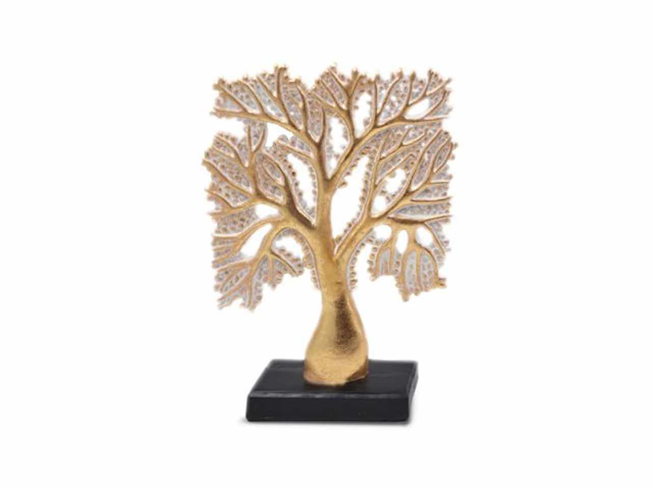 ALBERO RESINA ORO MEDIO CM.23 A193009/2