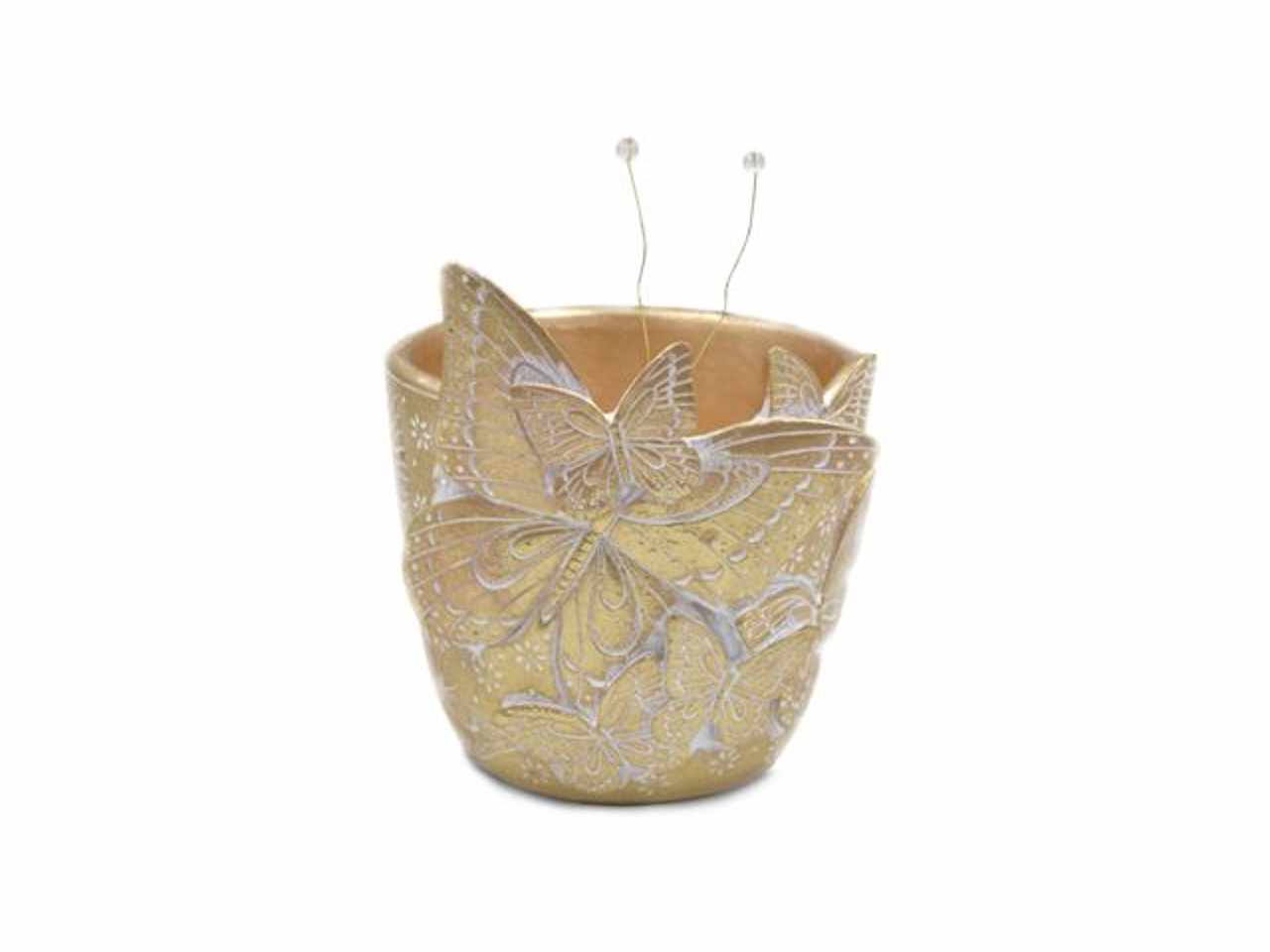 PORTAPIANTE RESINA ORO CM.16X20 C210716 $