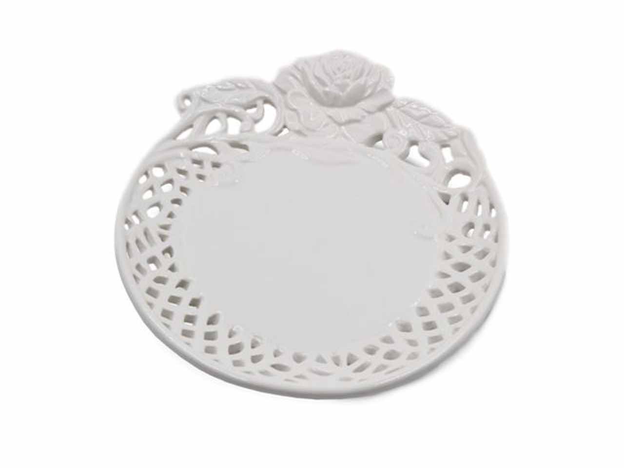 PIATTO TRAFORATO IN CERAMICA 23 F220069 PIATTO TRAFORATO IN CERAMICA 23 F220069