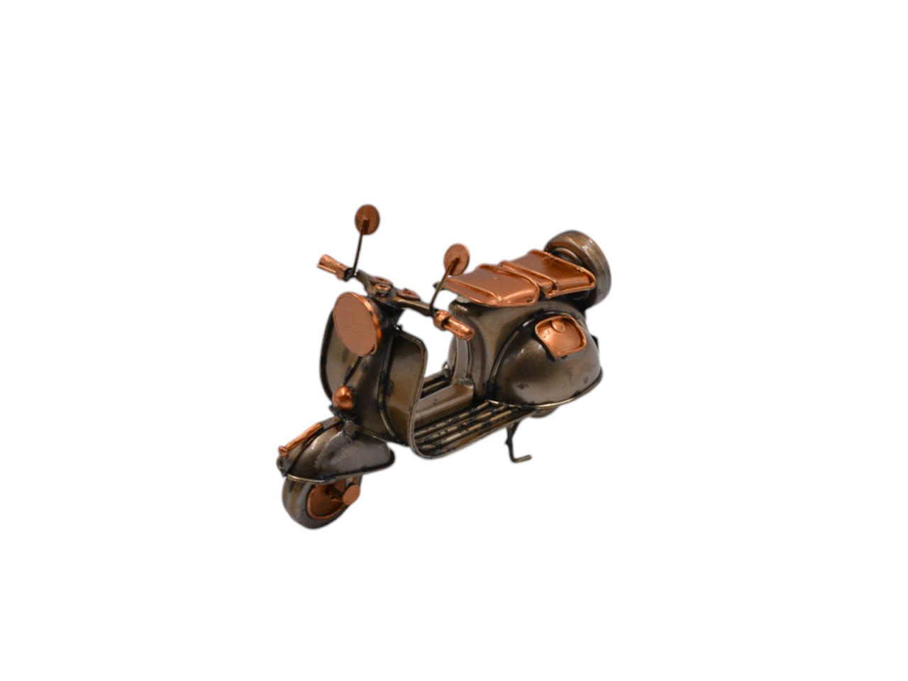 VESPA IN METALLO PICCOLA RAMATA 12CM 127A.