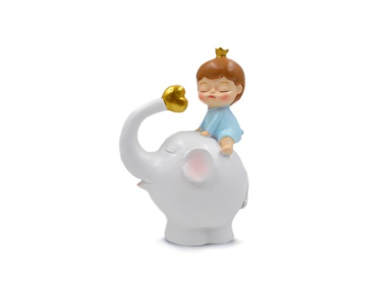 BIMBO SU ELEFANTE IN RES.7X16CM 230604B