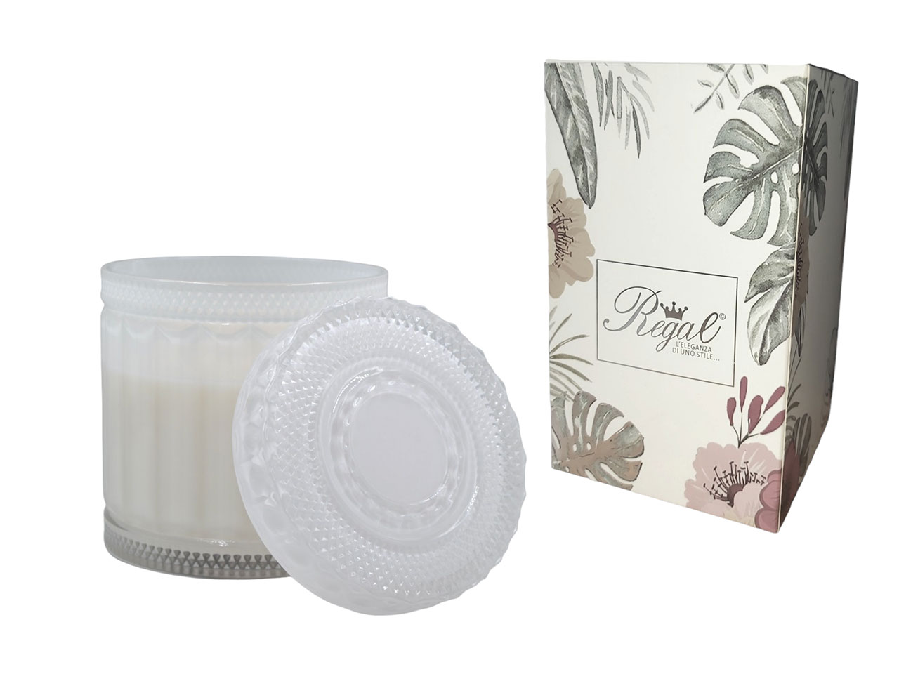 CANDELA VETRO GRANDE BIANCO 14X17 821W CANDELA VETRO GRANDE BIANCO 14X17 821W