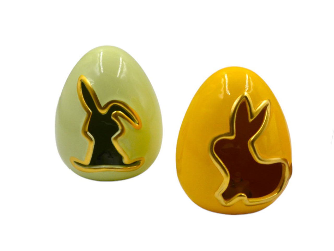 UOVO CERAMICA CON LUCE 8X11CM F38