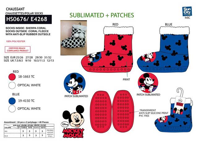 MICKEY SCARPETTE HS0676 MICKEY SCARPETTE HS0676