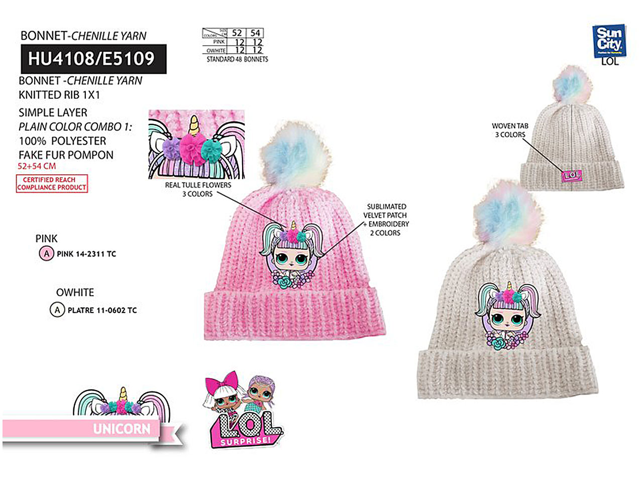 LOL SURPRISE CAPPELLO TG.52-54 HU4108$