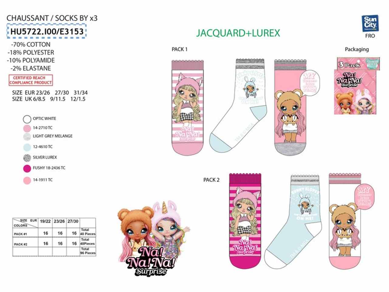 NA NA NA CALZINO 3pz HU5721.I00 NA NA NA CALZINO 3pz HU5721.I00