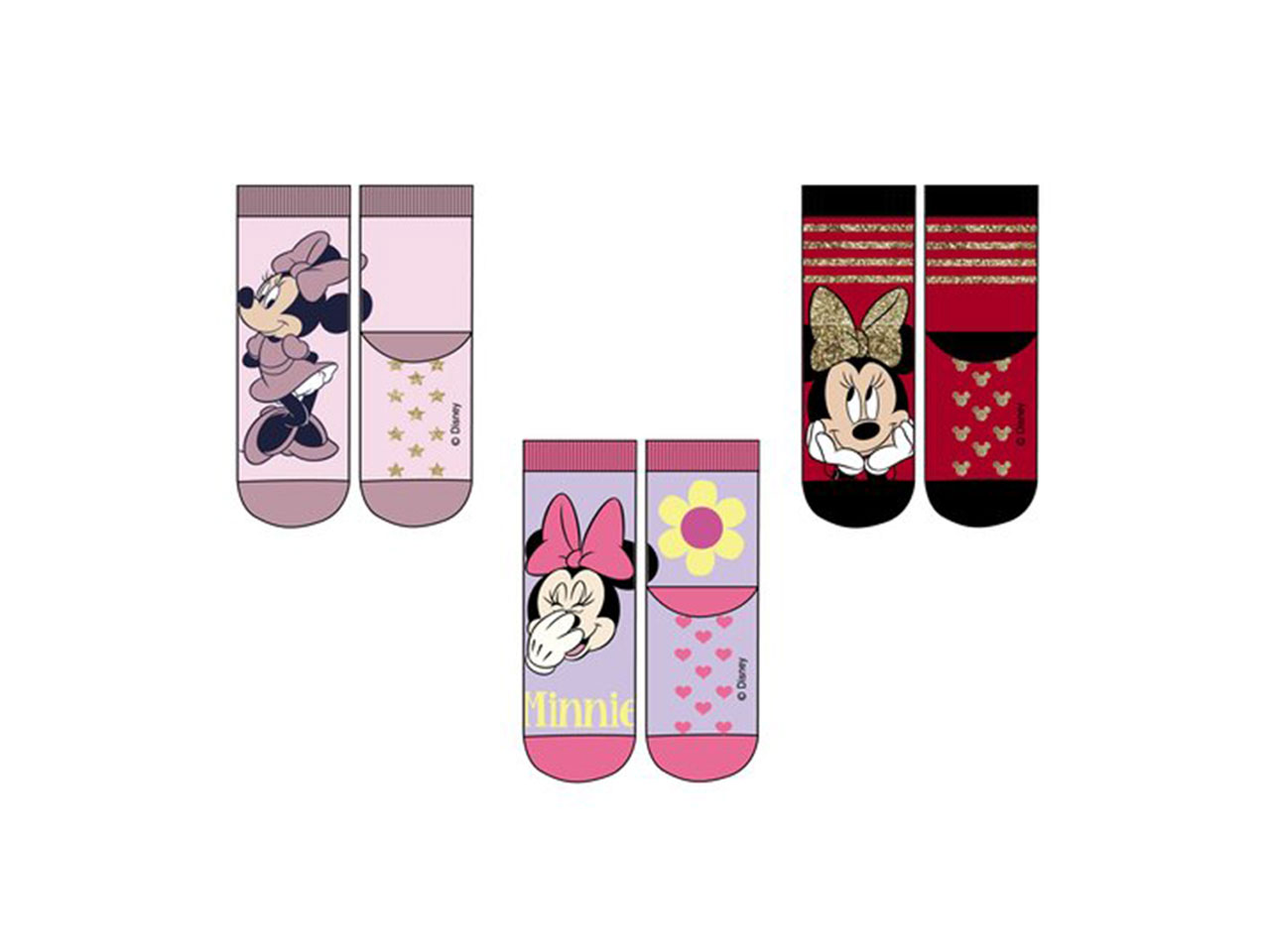 MINNIE CALZINI ANTISCIVOLO TG.23-34 XH0624 MINNIE CALZINI ANTISCIVOLO TG.23-34 XH0624