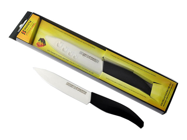 COLTELLO CERAMICA 1,8mm 13cm NERO 5776N