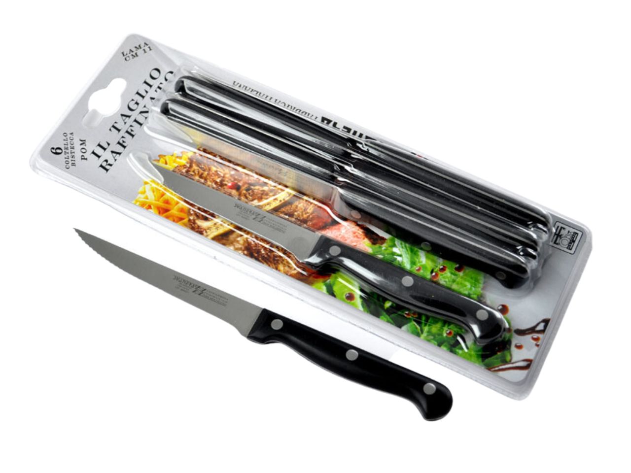 COLTELLO DA BISTECCA LINEA JO 6COL 5605