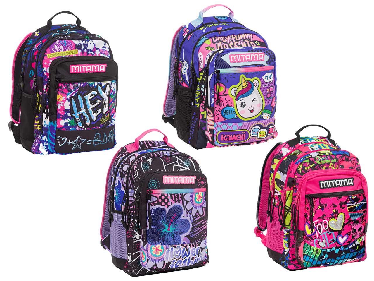 ZAINO NEW PLUS MIX GIRL NEW PLUS 64405 ZAINO NEW PLUS MIX GIRL NEW PLUS 64405